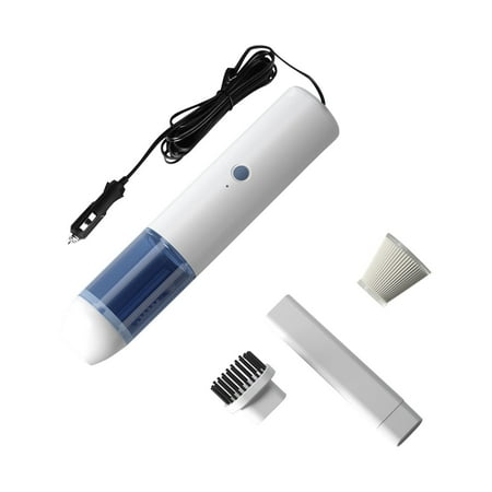 

Vacuum Cleaner Portable Car Vacuum Cleaner Small Handheld Dry And Wet Dualpurpose High Suction Household Vacuum Cleaner With Two Options Black Or White Rechargeable Workshop Vacuum Cleaner
