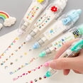 thumbnail image 2 of Cinturón de corrección Kawaii, accesorios Kawaii, pegatinas decorativas de cuenta de mano para niñas, marcador, bolígrafo, papelería escolar, suministros de oficina, 2 of 4