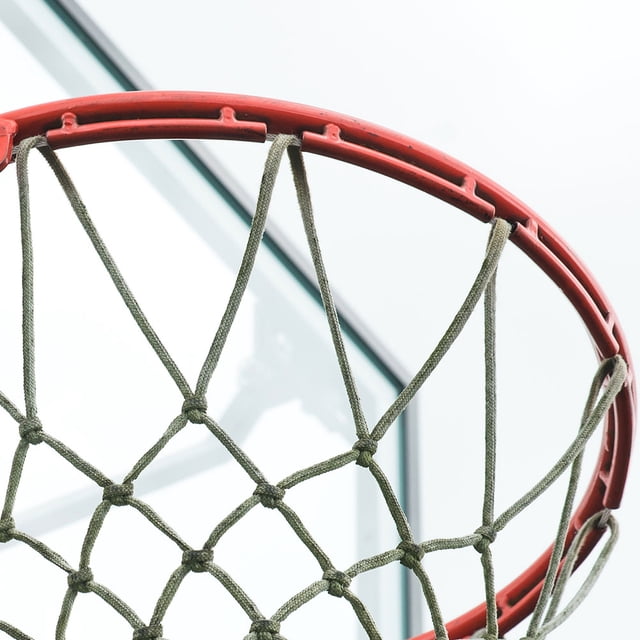 SEWCHICS Easy Installation Replacement Basketball Net Metal For Outdoor Use 1Pack