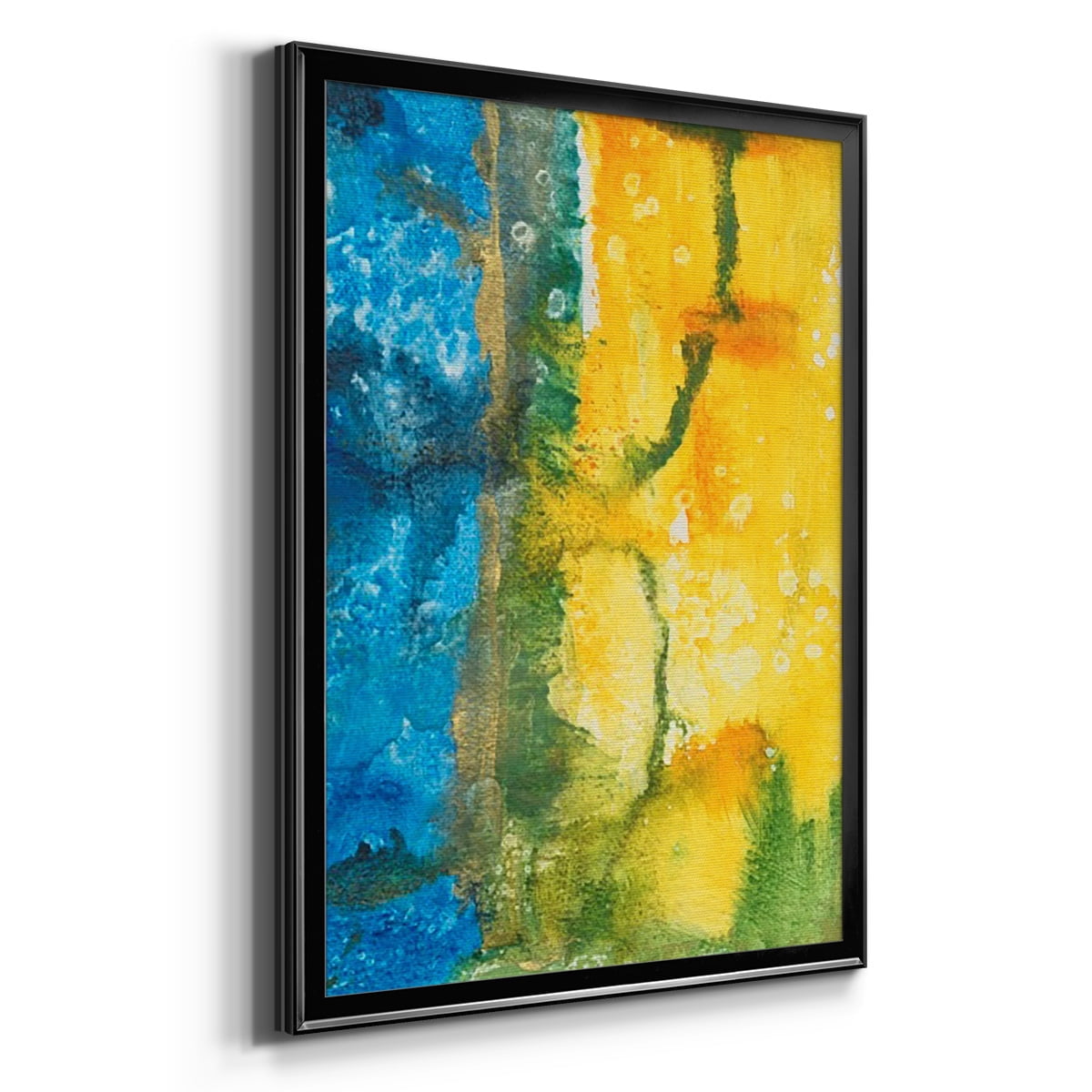Aquatic Energy I Premium Framed Print, in Gold, Black, or Silver - Ready to Hang