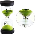 thumbnail image 4 of 6 Colors Hourglass Set 1Min / 3Min / 5Min / 10Min / 15Min / 30Min Decoration Timepiece Timer For Children Classroom Kitchen Games Brushes Home Office (6 Pieces), 4 of 8