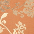 thumbnail image 3 of SAFAVIEH Courtyard Cindy Floral Indoor/Outdoor Area Rug, 2'7" x 5', Terra Natural/Brown, 3 of 4