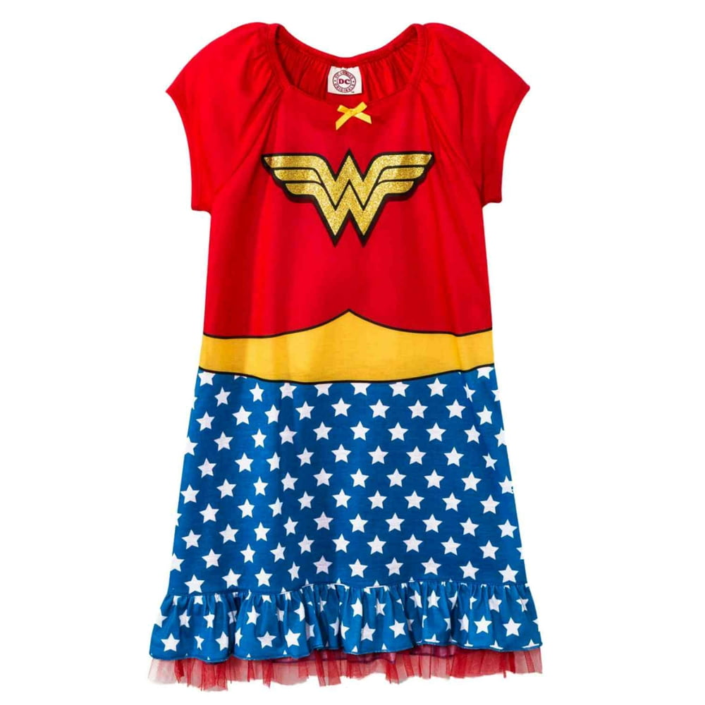 DC Comics - DC Comics Girls Wonder Woman Soft Nightgown Night Gown ...