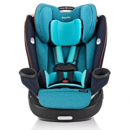 UPC: 0032884201921 | Evenflo GOLD Revolve360 Rotational All-In-One Convertible Baby Car Seat (Sapphire Blue)