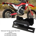 thumbnail image 3 of Soporte de la Placa de la Motocicleta Eliminador de Barro, Cola de Motocicleta de 11 A 60 V, Torto de Matrícula ordenada, Resistente Al ÓXido para CRF450L CRF450RL, 3 of 7