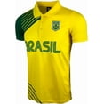 thumbnail image 2 of Just 4 Kicks Soccer Jersey Brazil Polyester Yellow YS-XXL, 2 of 5