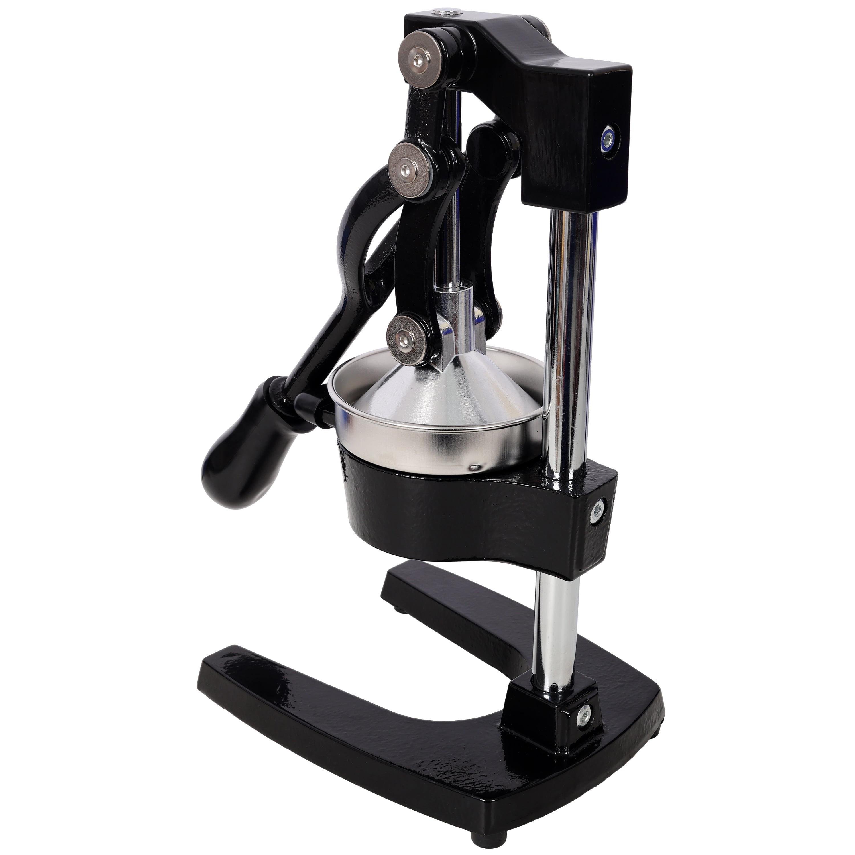 Commercial Manual Citrus Juicer, Heavy-Duty Cast Iron, Lever Design, Dishwasher Safe Parts, Professional-Grade