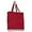 Red, variant on (12 Pack) Set of 12 Heavy Canvas Tote Bags with Full Gusset (Natural)