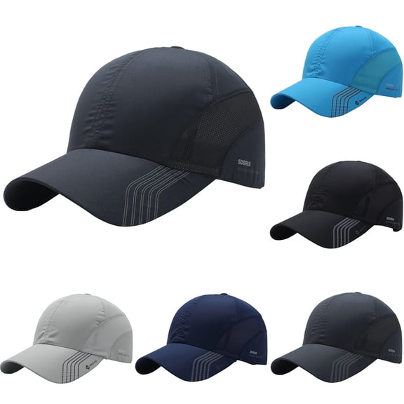 Only Moment Dark Blue Mens Trucker Hat Polyester Classic Unisex Cotton Adjustable Low Crown Baseball Cap – Plain Dad Hat One Size