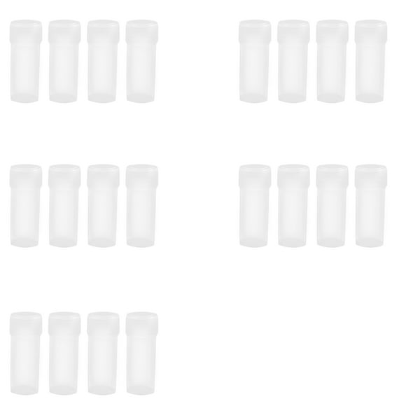 1000 Pcs 5Ml Plastic Potable Mini Clear Storage Case Vial Storage Container