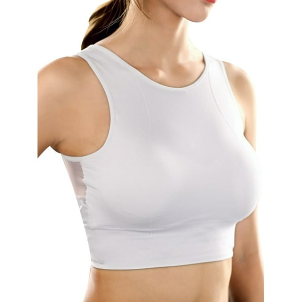 high impact crop top sports bra