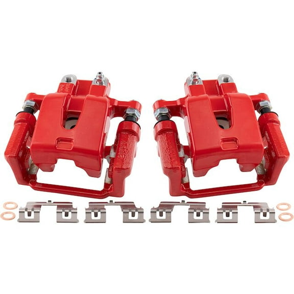 Rear Brake Caliper Set 2 Piece - Compatible with 2005 - 2018 Chrysler 300 2006 2007 2008 2009 2010 2011 2012 2013 2014 2015 2016 2017