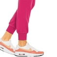 thumbnail image 2 of MED COUTURE Women's Touch Jogger Yoga Scrub Pants, Pink Punch, Size : L Petite, 2 of 5