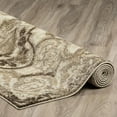 thumbnail image 4 of Dalyn Antigua Area Rug AN10 An10 Mocha Mocha Leaves Curves 3' 3" x 5' 3" Rectangle, 4 of 12