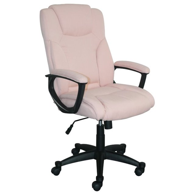 Serta at Home Style Hannah II Office Swivel Chair in Pink