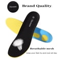 thumbnail image 4 of Sport Athletic Shoe Insoles, Shoe Inserts Men Women Unisex Comfort Insoles for Sneakers Running Shoes for Active Sports Walking Running Training Hiking, Size 8, 4 of 8