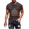 thumbnail image 1 of Camisa de Manga Larga Del Cuello Redondo Del Verano Del Carnaval Impresa de los Hombres, Suéter de Moda de Poliéster para el Uso Casual, Diario Y de Invierno, 1 of 3