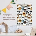 thumbnail image 2 of ALAZA Plastic Clipboard A4 Letter Size Decorative Clipboards for Students Women Men 9" x 12.5" Doodle Dogs in Sunglasses, 2 of 6