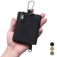 thumbnail image 3 of Outdoor Storage Small Waist Bag Key Card Case Sports Coin Purse Zipper Pack Multifunctional Bag(Khaki), 3 of 10