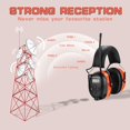 thumbnail image 2 of Auriculares de radio PROHEAR 027 AM FM con pantalla digital 25dB N, 2 of 6