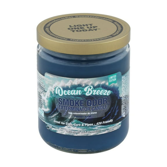 Smoke Odor Exterminator 13oz Candle - Ocean Breeze