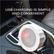 thumbnail image 3 of Sidaley Luz de lectura de carga USB para coche, iluminación Interior de coche, lámpara de de luz nocturna de inducción de carga de techo de coche Bombillas para automóviles No.1 Sidaley VI009493-01, 3 of 6