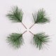 thumbnail image 1 of 10 Uds. De agujas de pino verde artificiales, ramas pequeñas, tallos, selecciones para arreglos florales navideños, decoraciones navideñas, 1 of 5