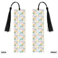thumbnail image 2 of Kdxio Zebra Colourful Print Metal Tassel Bookmarks,Perfect Gift for Art Lovers and Bookworms Metal Bookmarks for Women, 2 of 8
