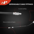 thumbnail image 4 of A-Premium Rear Driver & Passenger Side Parking Brake Cable Assembly Compatible with Ford Models: F-150 F150 2000-2003, F-150 Heritage 2004, 2-PC Set, 4 of 5
