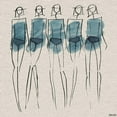 thumbnail image 2 of Marmont Hill Shaded Blue II Painting Print on Wrapped Canvas, 2 of 5