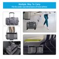 thumbnail image 6 of ELEGX Airline Approved Pet Rolling Carrier with Wheels for Pets up to 18 Pounds,Pet Rolling Carrier with Durable Handle and Flexible Wheels,Breathable Durable Mesh Panels, 6 of 6