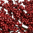 thumbnail image 6 of Northlight 22" Unlit Red Berries Artificial Christmas Wreath, 6 of 6