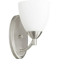 Quorum Lighting Barkley 1-Light Satin Nickel Wall Sconce