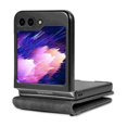 thumbnail image 3 of Case for Samsung Galaxy Z Flip 7, PU Leather Card Slots Magnetic Closure Vintage Shockproof Protective Case for Samsung Galaxy Z Flip 7 - Black, 3 of 12