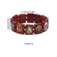 thumbnail image 5 of Piezas Rosario De Madera Pulsera De Jesús Brazalete Elástico con Imágenes De Santos Religiosos Dioses Santos Católicos Diosa Pulsera De Manifestación De Oración-y, 5 of 5