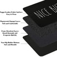 thumbnail image 4 of Xsinufn Diatomaceous Earth Bath Mat,Black Fun Bath Rugs for Bathroom Non-Slip and Washable for Shower,Soft Absorbent Quick Dry Diatomaceous Earth Bath Mats Inside Entryway Door Mat 17"x27", 4 of 6