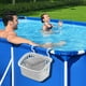 thumbnail image 1 of Blanco Conjunto de Cesta de Almacenamiento para la Piscina, Copa de la Piscina, Accesorios para Piscinas Sobre el Suelo, Cesta de Juguetes para la Piscina, Cajas de Almacenamiento para la Piscina, 1 of 8