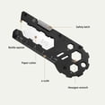 thumbnail image 3 of Wweixi Camping Multitool Mini Pocket Chopper Wrench Bottle Opener Safety Lock Multipurpose Multifunctional Self-Assembly for Colorful, 3 of 6