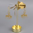 thumbnail image 2 of SDFGTstore Romantic Candlestick Rotating Spinning Carousel Tea Light Candle Holder Home, 2 of 20