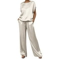 thumbnail image 1 of Sudadera con capucha para mujer, chándal de manga larga, pantalones de chándal a juego, conjunto de chándal de 2 piezas, 1 of 5
