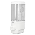 thumbnail image 4 of Manual Soap Dispenser Transparent Leakage Proof Wall Mounted Hand Soap Dispenser for Bathroom Kitchen 300ml, 4 of 6
