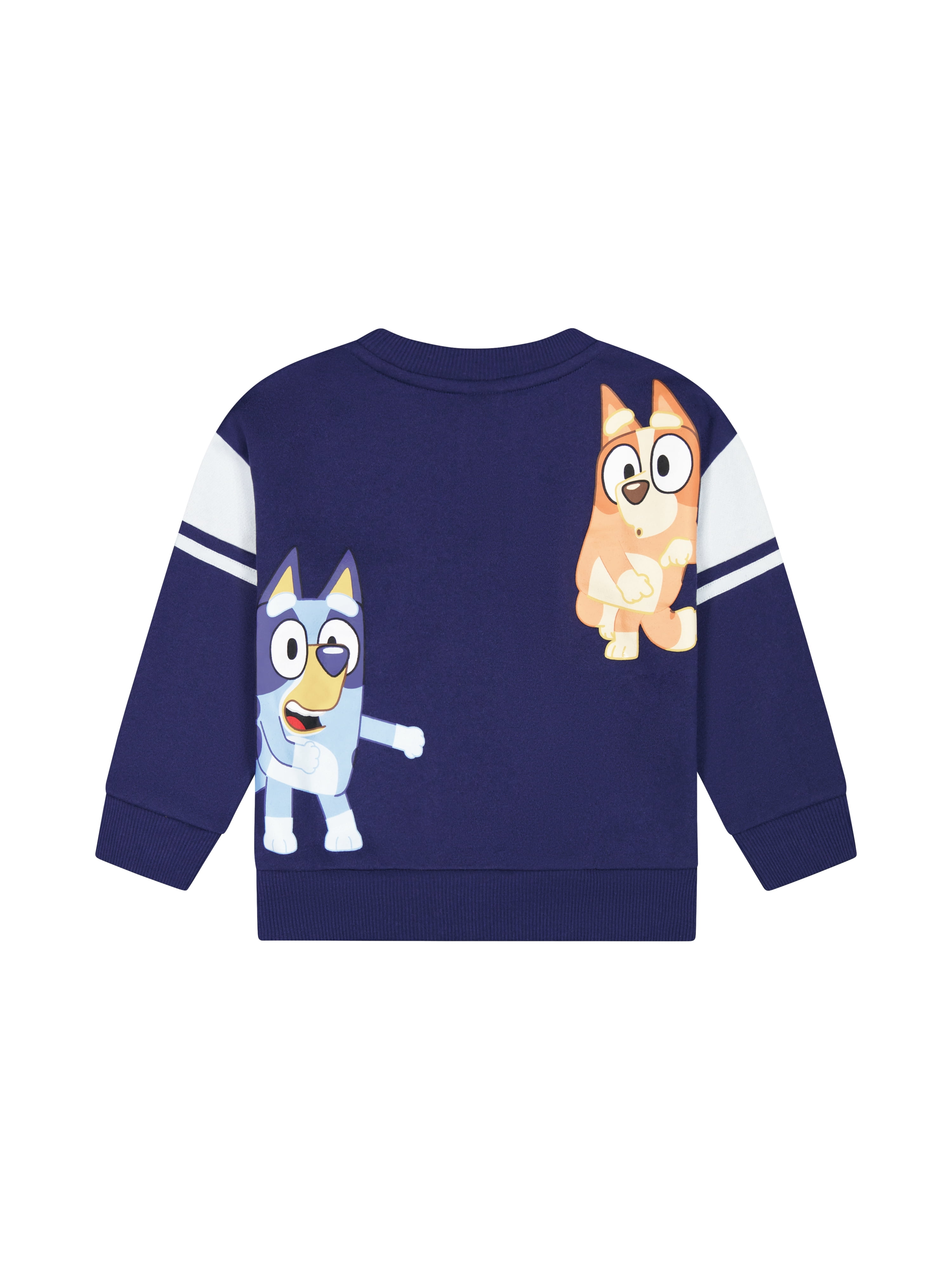 Bluey Toddler Boy Crew Neck Sweatshirt, Sizes 12M-5T