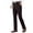 Wine, variant on YUGYXL Mens Straight Business Pants Thin Lightweight Zippers Office Pants No Belt Black XXXL