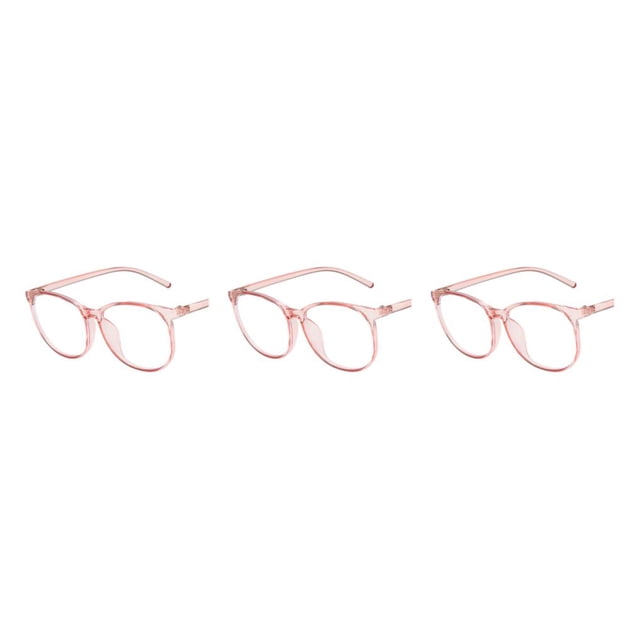 Decodeary Lightweight Blue Light Blocking Eyeglasses Eyes Safe Anywhere Anti-harmful Blue Lights Light Glasses Permeable frame 3Set