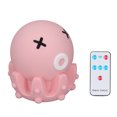 thumbnail image 2 of Luz nocturna LED Ticfox pulpo lámpara de dormitorio carga USB cálida con control remoto, 2 of 14