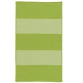 thumbnail image 1 of Colonial Mills Rug NW46R060X096S Newport Textured Stripe Rectangle Area Braided Rug  Green - 5 x 8 ft., 1 of 1