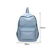 thumbnail image 1 of Mochila de nailon de estilo Preppy para mujer, bolso escolar informal de Color sólido, grande, para viaje de adolescentes Fivean unisex, 1 of 2