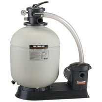 Hayward W3S210T93S Pro Series Top-Mount 21" Sand Filter with 1-1/2HP Above Ground Pool Pump