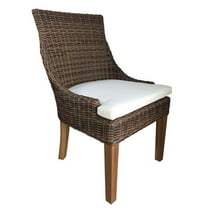 Outdoor Alfresco Dining Chair, Crocodile Rattan