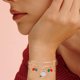 thumbnail image 4 of Brazalete navideño para mujer, dijes navideños, acabado brillante, pulseras navideñas, 4 of 5